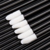 Picture of G2PLUS 100PCS Lip Gloss Applicators, Disposable Lip Brushes Lip Gloss Applicators Lipstick Gloss Wands Applicator Perfect Makeup Tool Kits (Nylon Black)