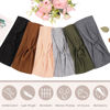 Picture of XTREND 6 Pcs Women's Headbands Twisted Cross Elastic Headbands Yoga Workout Headbands Non-Slip Sweat Soft Headbands Solid Color Simple Versatile Hair Accessory Headbands