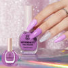 Picture of AZUREBEAUTY Lavender Purple Nail Polish,Quick Dry Complete Natural Super Lustrous Nail Enamel Polish,Professional for Nail Art DIY Manicure and Pedicure at Home