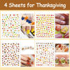 Picture of TailaiMei 20 Sheet All Holidays Nail Art Stickers, Mixed Seasons Variety Pack for Halloween Fall Christmas Valentine's Day Nail Decals, Self-Adhesive Design Year Round Assorted Nail Decorations