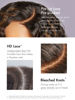 Picture of LUVME HAIR 12" Curly Glueless Wigs Human Hair Pre Plucked Pre Cut, Undetectable HD Lace Curly Bob Wig Human Hair Short Black Wig with Blonde Highlights Ready to Go Wig 180 Density