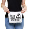 Picture of IHopes+ Funny Skeleton Makeup Bag Gift for Women Best Friends Sister | This Bag Contains My Face Makeup Zipper Pouch Bag Cosmetic Travel Accessories Bag Gifts halloween gifts