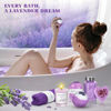 Picture of Valentines Day Gifts for Her, Bath Relaxing Spa Gift Basket Set, Lavender Bath Bombs Birthday Gifts Set for Women, Wife, Girlfriend, Sister, Mom, Bath and Body Works Self Care Gifts