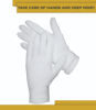 Picture of DOVORTEX 12 Pcs White Cotton Gloves| Cotton Gloves for Eczema| Cotton Gloves for Dry Hands| Moisturizing Gloves | Inspection Gloves| Coin Handling and Jewelry Inspection Gloves|
