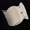 Picture of Tbestmax 24 Hot Roller Clips for Hair Curler Claw Clip Replacement Hair Section Styling for Women Girls White