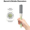 Picture of Olivia Garden NewCycle Round Thermal Hair Brush (not electrical) with ceramic barrel, ionic technology and made from 100% recycled material (except bristles)