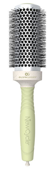 Picture of Olivia Garden NewCycle Round Thermal Hair Brush (not electrical) with ceramic barrel, ionic technology and made from 100% recycled material (except bristles)