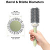 Picture of Olivia Garden NewCycle Round Thermal Hair Brush (not electrical) with ceramic barrel, ionic technology and made from 100% recycled material (except bristles)