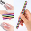Picture of HYWWPFLAY 5 Pieces Cat Eye Magnet for Nails Extra Large Cylindrical Cat Eye Nail Magnet Magnetic Magnets Wood Cat Eye Nail Polish Magnet Stick Cat Eye Magnetic Nail Tool for DIY Home, Salon, Studio
