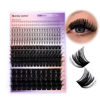 Picture of Lash Clusters With Bottom Lashes 356PCS 100D/200D Multi-types Fluffy Lash Clusters C/D Curl Wispy Individual Lashes Spike Volume Cluster Eyelash Extensions By Wendy Lashes(100/200D-0.07D)