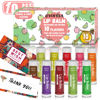 Picture of 10 Pack Natural Lip Balm Bulk with Vitamin E and Coconut Oil Valentine's Day best choice - Moisturizing, Soothing, and Repairing Dry and Chapped Lips Valentine's Gift - 10 Flavors - Non-GMO