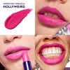 Picture of URBAN DECAY Vice Hydrating Lipstick (Hollyweird - Bright Pink - Cream Finish), Creamy Formula, Moisturizing Lip Color with Aloe Vera & Avocado Oil, Vegan, Cruelty-free - 0.11 oz