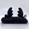 Picture of Jowmoy Cute antlers Headband, headband for washing face, face wash headband, spa headband, headband to wash face, makeup headband, Headband to Wash Face for Women Makeup Shower Spa Headban-Black