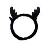 Picture of Jowmoy Cute antlers Headband, headband for washing face, face wash headband, spa headband, headband to wash face, makeup headband, Headband to Wash Face for Women Makeup Shower Spa Headban-Black
