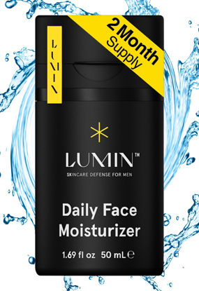 Picture of Lumin - Daily Face Moisturizer for Men - with niacinamide, Mens Face Lotion, Mens Skin Care, Ideal for normal & combination skin, 50ml, 1-Pack