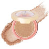 Picture of Oulac Shimmery Blush Makeup| 2 in 1 Powdery Cream Blush & Highlighter| Golden Hour Makeup Bronzer Illuminating | Rich Colors &Blendable | Vegan & Cruelty-Free| F08 Glow Gold 4.8g