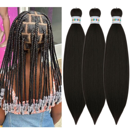 Picture of Kids Braiding Hair Pre stretched Braids Braid Hair for Kids Girls