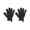 Picture of EcoTools Charcoal Bath + Shower Gloves, Exfoliating Gloves Remove Dead Skin & Cleanse Whole Body, Bath Gloves Infused With Charcoal To Scrub & Purify Skin, Cruelty Free, 1 Pair (2 Gloves)