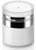 Picture of Airless Pump Jar - 0.5 Oz Travel Lotion Container Pump Dispenser for Cream, Refillable Empty Subpackage Jar Vacuum Bottle for Moisturizer, Skincare, Makeup