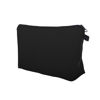 Picture of Aiphamy Cute Travel Makeup Bag Cosmetic Bag Small Pouch Gift for Women (Plain Black)
