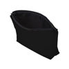 Picture of Aiphamy Cute Travel Makeup Bag Cosmetic Bag Small Pouch Gift for Women (Plain Black)