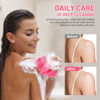 Picture of ZOCY African Net Sponge, Authentic Exfoliating Body Scrubber for Bath and Shower, Multiple Textures with Gentle Deep Exfoliating and Rich Lather for All Skins (Pink)