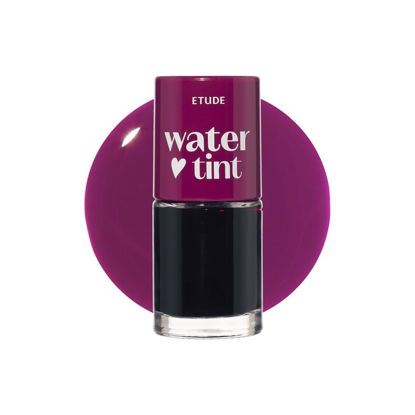 Picture of ETUDE Dear Darling Water Tint - Prune Ade | Vivid Color Lip Stain with Moisturizing Weightless & Non-sticky Finish Lip Stain | Smudge-proof Lip Tint | Korean Makeup, Perfect for Gift