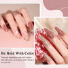 Picture of Larvall Beautpal Nude Gel Polish 10 Pcs All Seasons Skin Tones Gel Nail Polish Nude Pink Neutral Soak Off LED Gel Polish Nail Set Salon DIY Manicure Gift Set