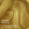 Picture of OPI Nail Lacquer Metallic Rewind | Opaque Bright Gold Metallic Chip Resistant Nail Polish | Metallic Mega Mix Collection