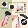 Picture of Darmave™ Electric Foot Callus Remover, Smooth Pedicure Wand with 60 Sanding Pads, Foot Scrubber File, Pedicure Tools for Feet, Heel Scraper for Cracked Heels