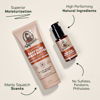 Picture of Dr. Squatch Wood Barrel Bourbon Smooth Shave Bundle - Easy Glide Butter + Soothing Post Shave - Natural Ingredients - Manly Fragrance - Moisturizing