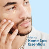 Picture of Spa Grooming Kit for Men - Special Care Set Includes Hair Mask, Collagen Mask, Tea Tree Mask, Hyaluronic Acid, and Eye Mask. Achieve Instant Charm with the 15 MIN GROOM ME KIT by [NAISTURE]