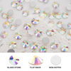 Picture of Novani 3000 Pieces Flatback Rhinestones Glass Round Gems AB Crystals for Nail Art DIY Crafts Clothes Shoes,SS20,4.6-4.8mm