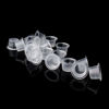 Picture of Disposable Tattoo Ink Cups-Medium 100pcs Disposable Plastic Tattoo Ink Caps Cups for Tattoo Ink Tattoo Supplies,Tattoo Kitsp Tattoo Accessory,Tattoo Ink,Tattoo Supplies,Tattoo Kits (#13mm-100pcs)