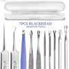 Picture of Teenitor Blackhead Remover Tools, Pimple Popper Tool Kit, Ingrown Hair Tweezers, Blackhead Extractor Pimple Extractor Ingrown Hair Removal Kit, Black Head Remover for Face