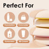 Picture of COOL-ANGLE 4Pack Brown Makeup Sponge For Foundation Concealer And Powder, Latex Free Blender Sponge For Natural And Easy Makeup Soft Long-lasting, Pack for 2X-Large and 2 Medium