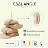 Picture of COOL-ANGLE 6Pack Makeup Sponge and Powder Puff Set with Blender Sponge for Liquid Foundation Concealer and BB Cream, Triangle Powder Puff for Loose Powder Setting and Oil Control