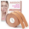 Picture of Akissos 2 Rolls Anti Wrinkle Patches Face Patches Neck Patches Unisex For Firming and Tightening Skin 2.5cm*5m