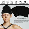 Picture of Sefiinh Wide Headbands For Women Stretch Headband Boho Head Bands Women's Hair Band Turban Workout Hairband Accessories Black 6 Pack