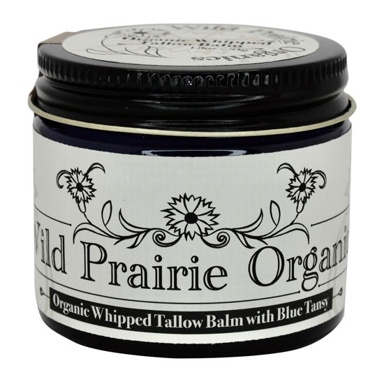 Picture of Wild Prairie Organics: Handmade Organic Whipped Tallow Balm (Blue Tansy)