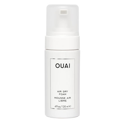 Picture of OUAI Air Dry Foam - Hair Mousse for Curly Hair & Beach Waves - Conditioning & Detangling With Kale and Carrot Extract - Paraben, Phthalate and Sulfate Free Curly Hair Products (4 Oz)