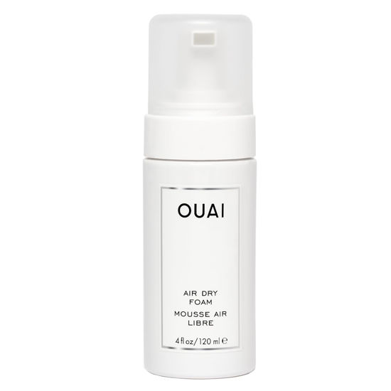 Picture of OUAI Air Dry Foam - Hair Mousse for Curly Hair & Beach Waves - Conditioning & Detangling With Kale and Carrot Extract - Paraben, Phthalate and Sulfate Free Curly Hair Products (4 Oz)