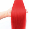 Picture of Dorsanee Red Braiding Hair Pre Stretched 20 Inch 3 Packs Professional Easy Braiding Hair for Crochet Braids Twists Locs Hair Soft Yaki Texture Hot Water Setting Synthetic Hair Extensions