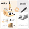 Picture of Jiasheng Professional Nail Drill, 20000rpm Electric Nail Drill Machine, Electronic Nail File Drills for Acrylic Nails Gel Nails Manicure Pedicure Tools for Salon Use Gold