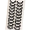 Picture of Veleasha Lashes Fluffy Wispy Faux Mink Eyelashes Criss-cross False Lashes 10 Pairs Pack Fake Eyelashes for Women (6D17)