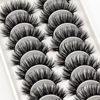 Picture of Veleasha Lashes Fluffy Wispy Faux Mink Eyelashes Criss-cross False Lashes 10 Pairs Pack Fake Eyelashes for Women (6D17)