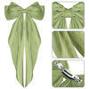 Picture of WLLHYF Big Bow Barrettes (Olive green)