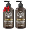 Picture of Viking Revolution Sweet Tobacco Mens Shampoo and Conditioner Set with Biotin and Jojoba Oil - Natural Hair Shampoo and Hair Conditioner for Men with Vitamin B5 - Mens Shampoo for Thinning Hair (17Oz)