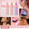 Picture of Polvo De Hadas Fairy Dust Highlight Patting Powder - Full Body Contouring and Clavicle Pearlescent Patting Powder for Face and Eye, Halloween Sparkling Body Glitter Powder (#02 Fairy pink)
