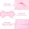 Picture of Ondder Spa Terry Cloth Skincare Headbands for Women - 8 Pcs Cute Bow Hair Bands for Makeup, Face Wash and Skin Care